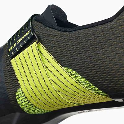 Превью  Велотуфли шоссейные FIZIK Vento Stabilita Carbon Black/Yellow Fluo